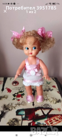 Ретро кукла, снимка 2 - Кукли - 52631291