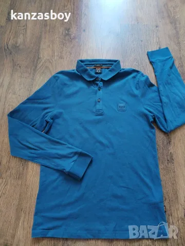 hugo boss orange - страхотна мъжка блуза M, снимка 6 - Блузи - 56194427