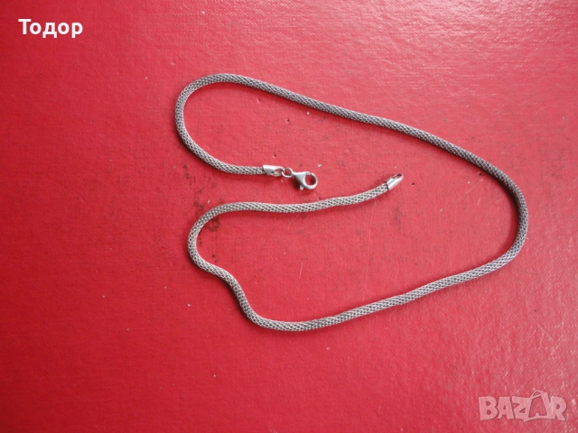 Невероятна сребърна верижка 9 , снимка 7 - Колиета, медальони, синджири - 53300238