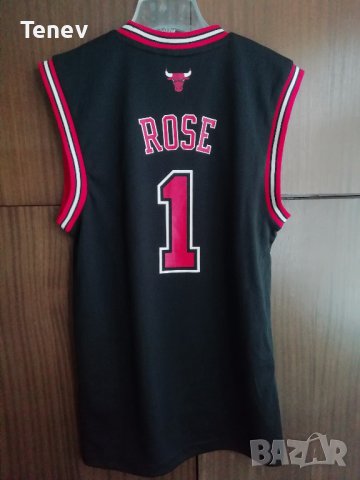 Chicago Bulls Derrick Rose Adidas NBA Jersey оригинален баскетболен потник , снимка 2 - Спортни дрехи, екипи - 38657083