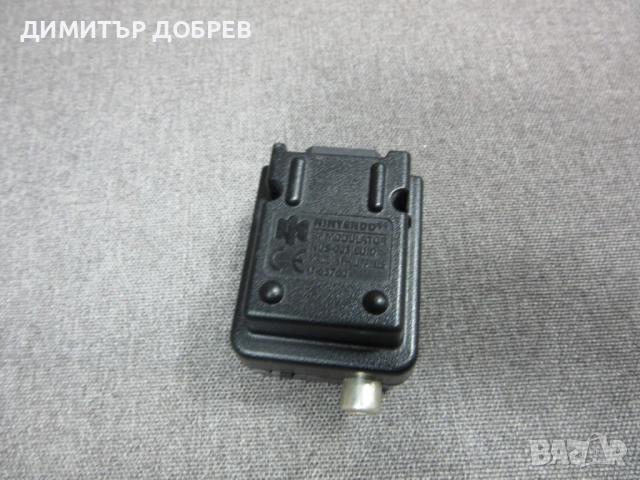 ОРИГИНАЛЕН RF МОДУЛАТОР NINTENDO 64 / SNES / GAMECUBE (NUS-003), снимка 2 - Аксесоари - 54157340