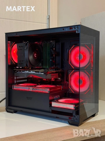 Геймърски компютър i7-6700K, RX580, 16GB, снимка 4 - Геймърски - 54350814