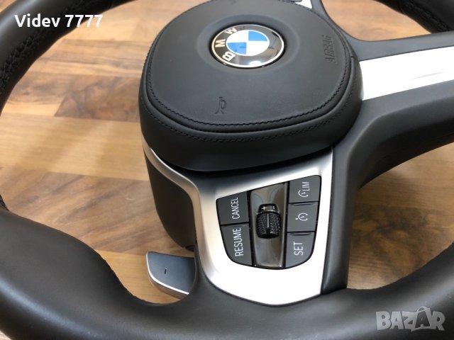 BMW - M спортен волан БМВ G-series: G01, G02, G05, G06, G11, G12, G14, G15, G16, G30, G31, снимка 9 - Аксесоари и консумативи - 40062111
