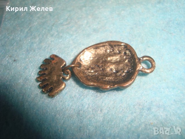 ЗЛАТИСТО БРОНЗОВО АНАНАСЧЕ с ИНКРУСТИРАНИ КРИСТАЛЧЕТА АРТ МЕДАЛЬОНЧЕ 20122, снимка 5 - Колиета, медальони, синджири - 35653828