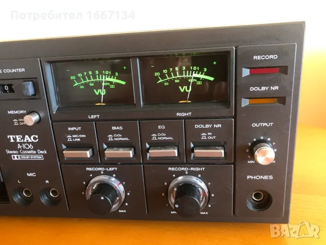 TEAC A-106 kasetedec, снимка 3 - Декове - 55940305