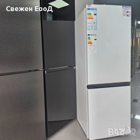хладилник с фризер HANSEATIC HKG14349 - 143см., снимка 1 - Хладилници - 44671844