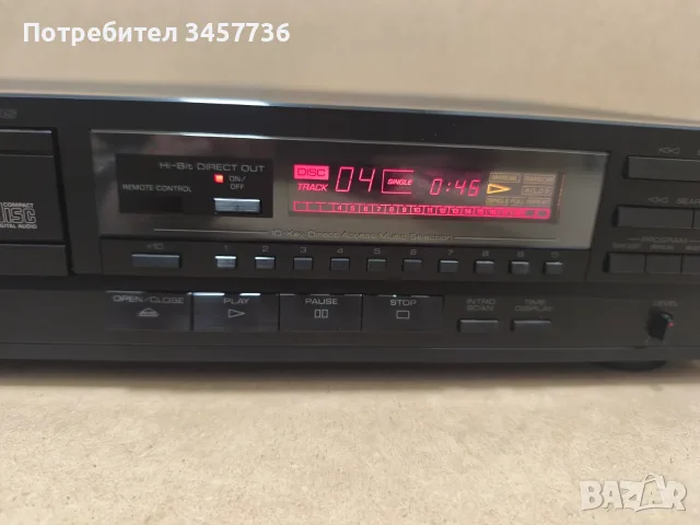 Cd Player Yamaha CDX-520 с проблем, снимка 3 - Декове - 56520924