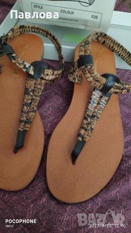 Timeless 36 размер нови от Англия-естествена кожа , снимка 3 - Сандали - 40139132