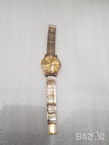 Мъжки позлатен механичен часовник Besancon - Antimagnetic-