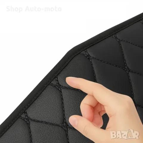 LUX кожен органайзер Automat, Сгъваем, Черен, 66x30x30см, снимка 6 - Аксесоари и консумативи - 49884024