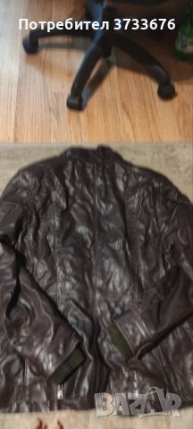 Дамско/юношеско/ кожено яке., снимка 3 - Якета - 42760451