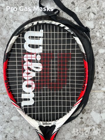 Професионална Тенис Ракета Wilson 23 за деца само за 60 лв.  Наплетена., снимка 3 - Тенис - 42915116