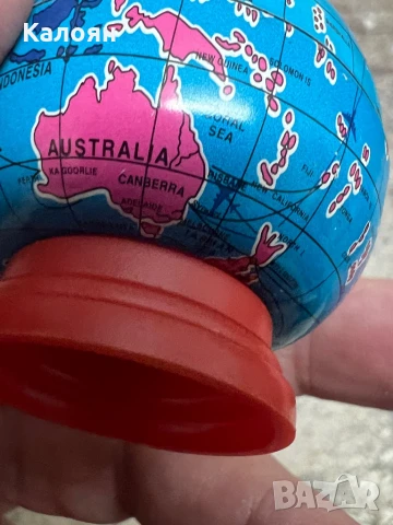 Винтидж острилка във формата на земното кълбо, снимка 2 - Антикварни и старинни предмети - 51112434