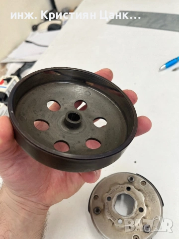 Продавам: Malossi Fly и  OEM камбана - 107 мм., снимка 4 - Мотоциклети и мототехника - 54257308