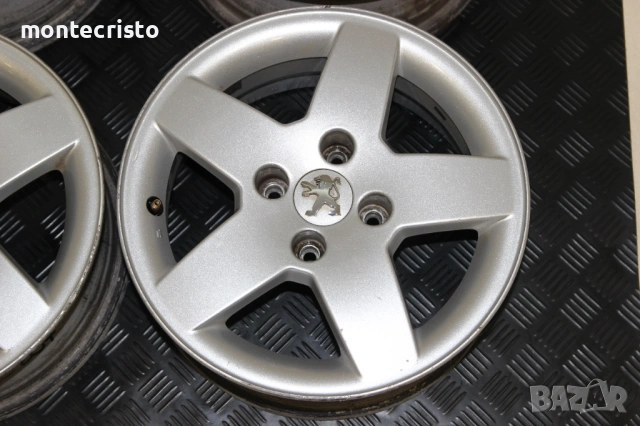 Алуминиеви джанти Peugeot 207 (2006-2014г.) 15 цола / 4x108 / 65.1 Пежо 207, снимка 3 - Гуми и джанти - 53932695