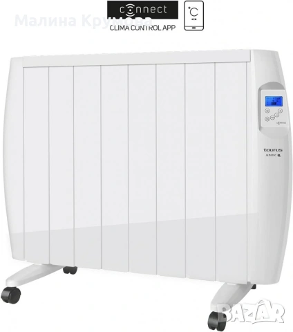 Маслен радиатор Taurus Malbork Connect 1500/2000W с опция за управление чрез Wi-Fi, снимка 6 - Отоплителни печки - 53172702