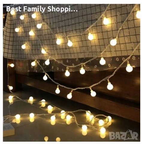 Градински LED парти лампички , снимка 2 - Лед осветление - 38802440