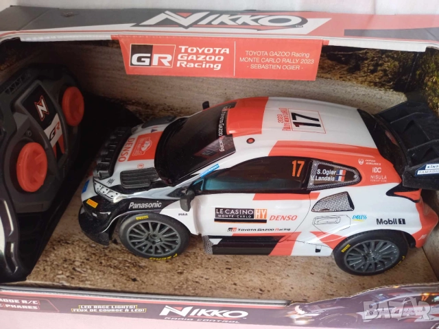 Nikkotoys TOYOTA GAZOO Racing MONTE CARLO RALLY 2023 - S, снимка 7 - Колекции - 52247992