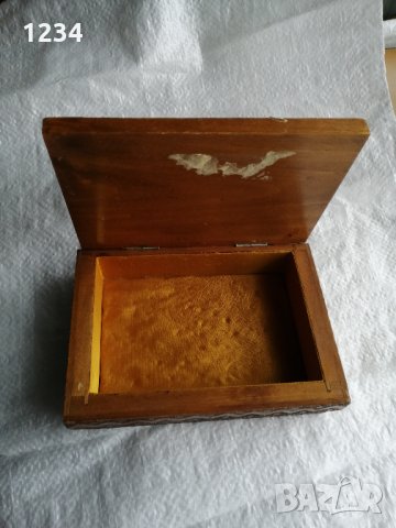 Дървена кутия 16.5 см. , снимка 3 - Други стоки за дома - 31892023