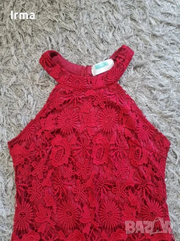 Много красива дантелена рокля, снимка 2 - Рокли - 50839202