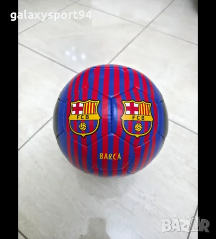 Топка Барселона червено синя с 2 емблеми 2027 топка Barcelona 