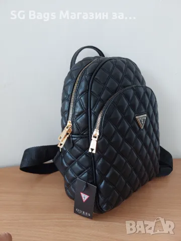 Guess лукс дамска чанта тип раница дамска раница раничка код 124, снимка 9 - Раници - 47407541