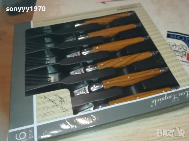 LAGUIOLE FRANCE-NEW 6БР ВИЛИЦИ 0610240930, снимка 8 - Колекции - 47479625