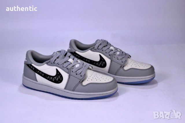 Nike Air Jordan 1 x DIOR Low Мъжки Дамски Маратонки, снимка 5 - Маратонки - 34961005