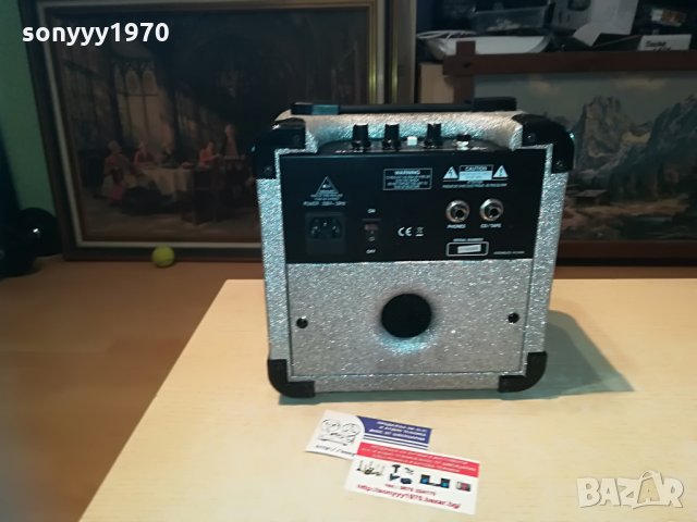 MEGA AMP VL-10 GUITAR AMPLIFIER, снимка 9 - Ресийвъри, усилватели, смесителни пултове - 29274579