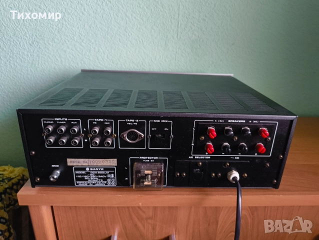 Sanyo model DCA 200UM/ Усилвател, снимка 10 - Ресийвъри, усилватели, смесителни пултове - 51850132