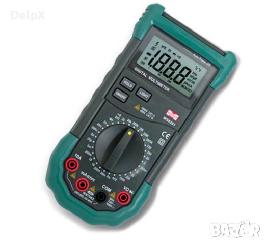 Мултицет със зумер MS8261 VAC/VDC | AAC/ADC | OHM | F