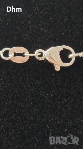 Сребърно колие, снимка 4 - Колиета, медальони, синджири - 48536211