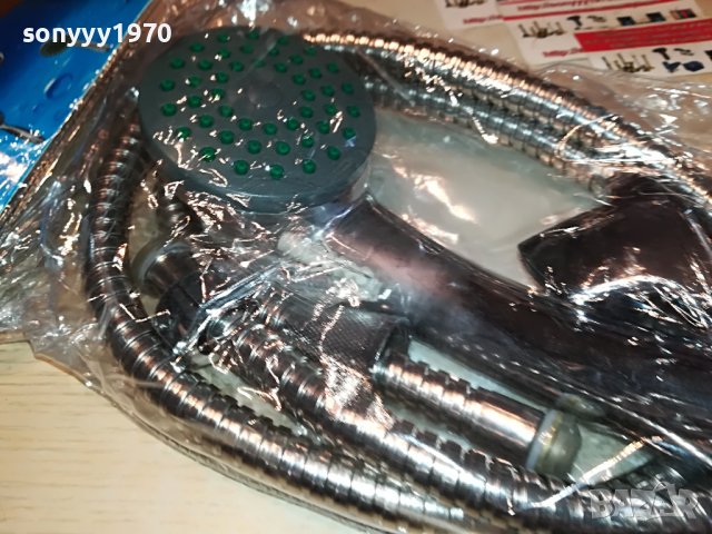 комплект за душ слушалка с маркуч и държач за стена 0501231831, снимка 5 - Душове - 39202714