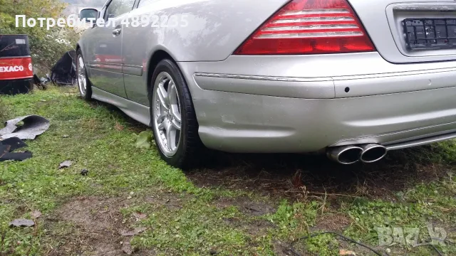 mercedes CL 500 на части, снимка 8 - Автомобили и джипове - 56268146