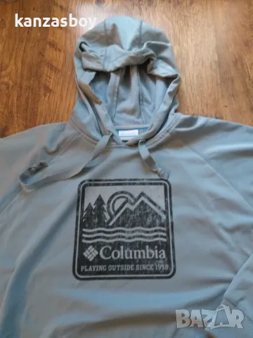 columbia - страхотно мъжко горнище КАТО НОВО М, снимка 2 - Спортни дрехи, екипи - 48298963