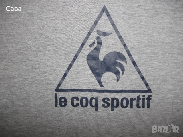 Тениски LE COQ SPORTIF   мъжки,М и Л  /черна и сива/, снимка 7 - Тениски - 21743322