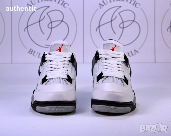 Nike Jordan Retro 4 White Cement, Black Oreo, A Ma Maniere, KAWS Black, снимка 3 - Спортни обувки - 39215092