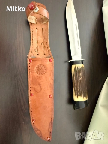 Ловен нож ВМЗ Сопот генералски, снимка 4 - Ножове - 53163686