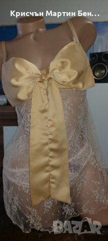 Нощничка с сатенена Панделка +бикина