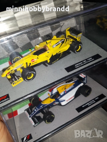 Formula 1 Ferrari Lotus Jordan Jaguar Brabham McLaren Honda  Hesketh Williams Renault Mercedes 1.43, снимка 5 - Колекции - 52267757