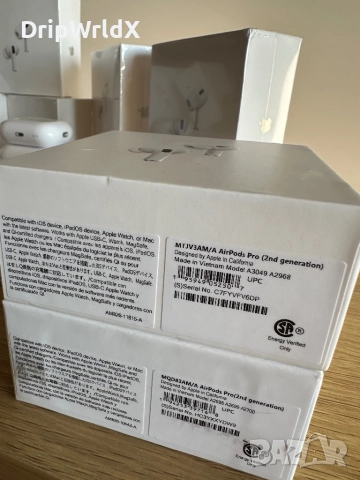 Apple AirPods Pro 2nd Gen Комбо с Кейс, снимка 7 - Bluetooth слушалки - 52941316