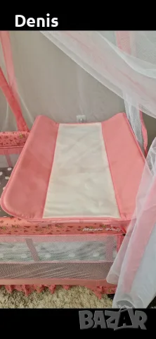 Детска кошара Lorelli Magic Sleep-Princess, розова, снимка 3 - Бебешки легла и матраци - 56136164