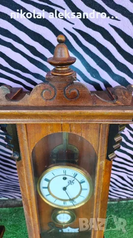 стар немски часовник , снимка 3 - Антикварни и старинни предмети - 48409838