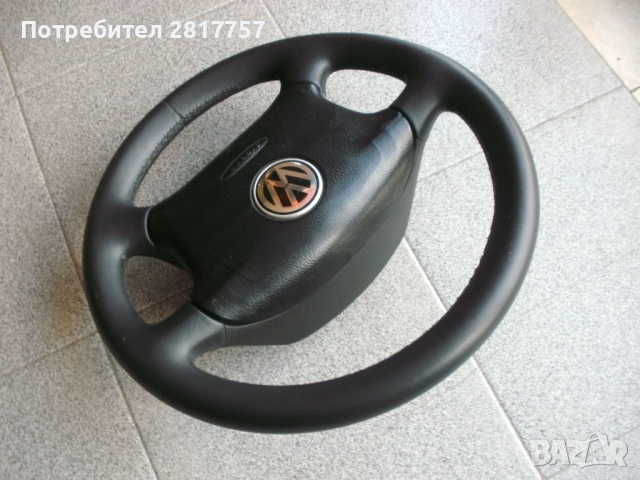 Волан с айр-бег / кожен / за Голф 4,Бора,Пасат 4,5,Сеат,Шкода !, снимка 10 - Аксесоари и консумативи - 52215572