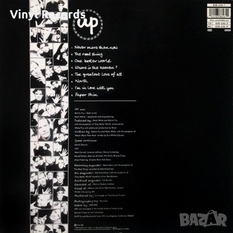 Грамофонна плоча ABC ‎– Up, снимка 2 - Грамофонни плочи - 32097888