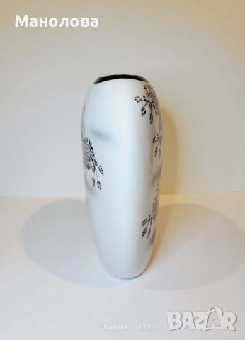 Японски порцеланови ваза и джинджифилов буркан с основен мотив Sakura , снимка 3 - Други ценни предмети - 52241968