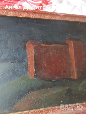 Найден Петков маслена картина , снимка 5 - Картини - 49663782