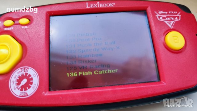 Детска игра с цветен дисплей Маккуин светкавицата, снимка 2 - Други игри и конзоли - 37123261