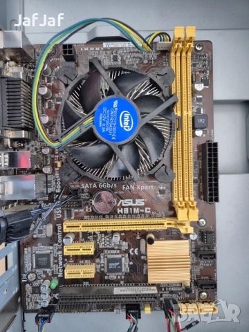 Дъно за сокет 1150, процесор i5 4670, памет 2x4GB и кутия