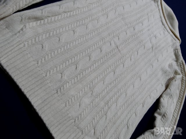 Company Cotton Club Made in England 80% Lambswool Мъжка Жилетка Размер L, снимка 11 - Пуловери - 29852562